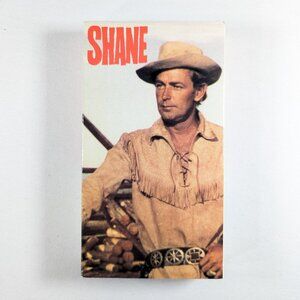 3/$15 Vintage VHS tape SHANE American classic Western 6 x academy award winner